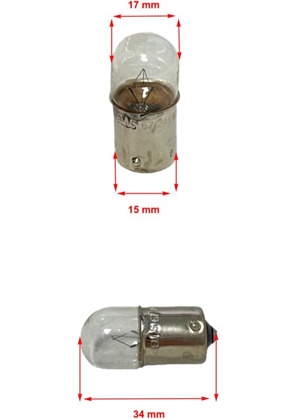 Hella Tipi 12V 5W 67 Park Ampulü 10 Adet