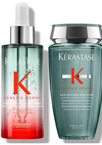 Genesis Homme Şampuan / Genesis Homme Serum