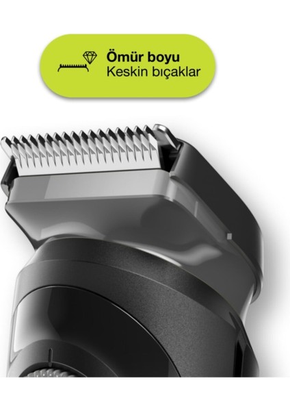 Kablosuz Bt 3222 Tıraş Makinesi Saç Sakal Şekillendirici Sakal 1-3 Ku