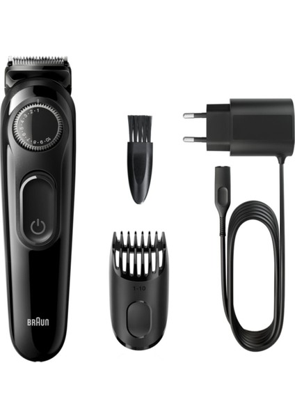 Kablosuz Bt 3222 Tıraş Makinesi Saç Sakal Şekillendirici Sakal 1-3 Ku