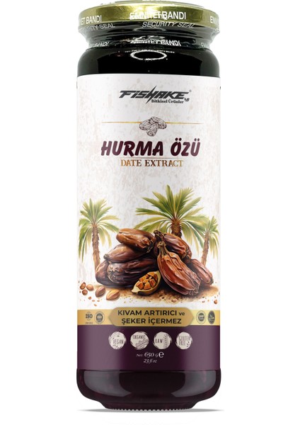 Hurma Özü (Soğuk Sıkım) 650 gr