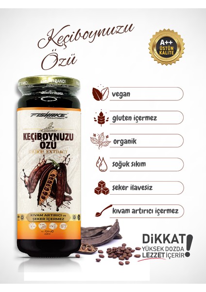 Fishake Keçiboynuzu Özü (Soğuk Sıkım) 650 gr