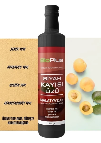 Bio Plus Siyah Kayısı Özü 340 G