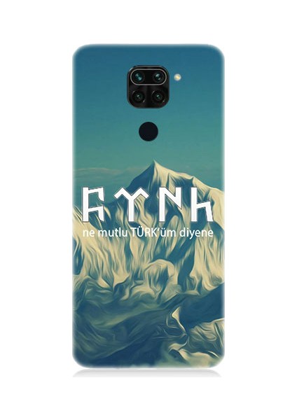 Xiaomi Redmi Note 9 Uyumlu Ne Mutlu Türküm Diyene Desenli Silikon Kılıf