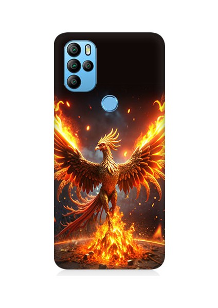 General Mobile GM21 Pro Uyumlu Anka Kuşu Uyanıyor Desenli Silikon Kılıf