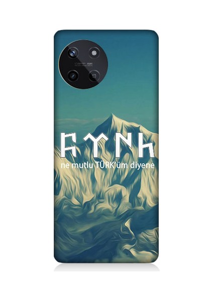 Realme 11 4g Uyumlu Ne Mutlu Türküm Diyene Desenli Silikon Kılıf