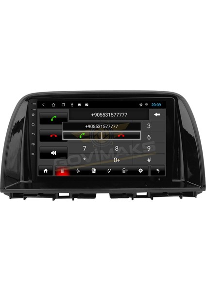 GOVİMAKS MAZDA CX-5 2013 2016 PIANO BLACK UYUMLU 8 GB RAM 128 GB HAFIZA ANDROID MULTIMEDIA TEYP modelleri