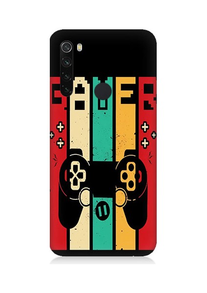 Xiaomi Redmi Note 8 Uyumlu Gamer Joystick Desenli Silikon Kılıf