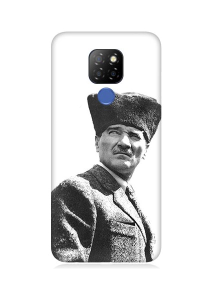 General Mobile GM20 Uyumlu Mustafa Kemal Atatürk Desenli Silikon Kılıf