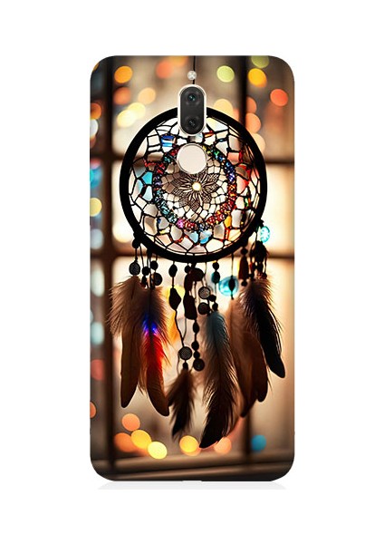 Huawei Mate 10 Lite Uyumlu Düş Kapanı Dreamcatcher Desenli Silikon Kılıf