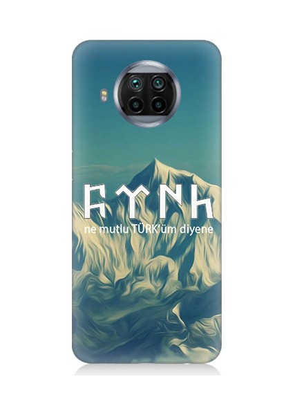 Xiaomi Mi 10T Lite Uyumlu Ne Mutlu Türküm Diyene Desenli Silikon Kılıf