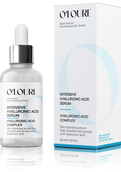 Intensive Hyaluronic Acid Serum Yoğun Etkili Nemlendirici Hyalüronik Asit Serum Nem Serumu 30 ml