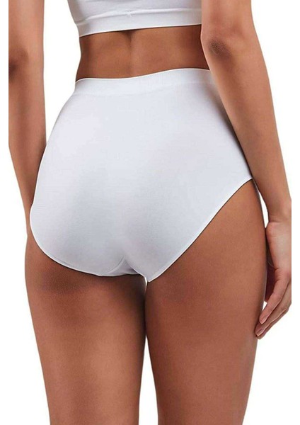 Elite Lite Kadın Yüksek Bel Dikişsiz Iz Yapmaz Slip Külot Beyaz 811 fiyatları