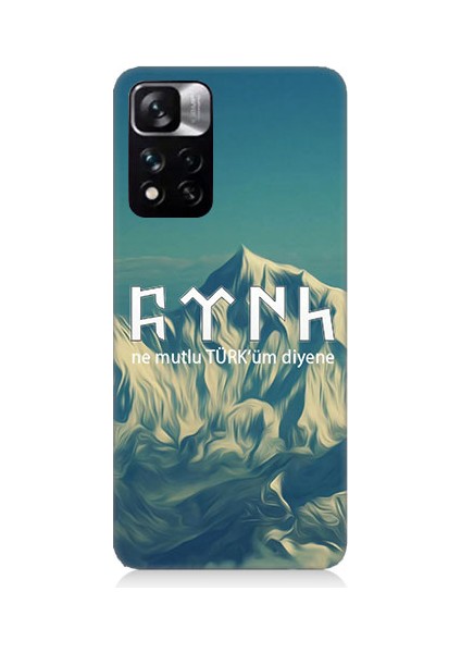 Xiaomi Redmi Note 11 Pro Uyumlu Ne Mutlu Türküm Diyene Desenli Silikon Kılıf