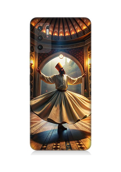 Xiaomi Redmi Note 10 5g Uyumlu Mevlevi Semazen Desenli Silikon Kılıf