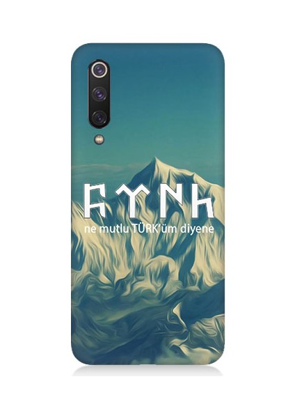 Xiaomi Mi 9 Se Uyumlu Ne Mutlu Türküm Diyene Desenli Silikon Kılıf