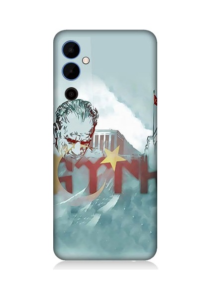 Tecno Pova Neo 2 Uyumlu Mustafa Kemal Atatürk Desenli Silikon Kılıf