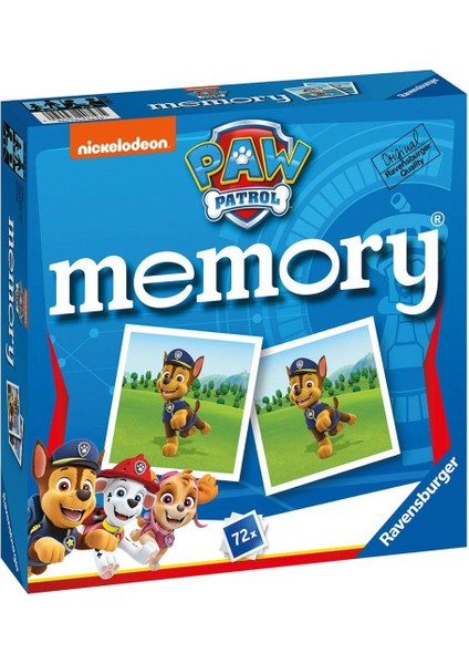 Ravensburger - Paw Patrol Memory Eşleştirme Kartı