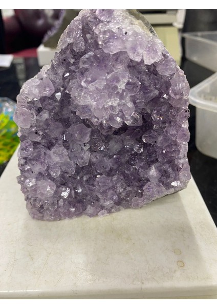 Natural Stone Collection - Ametist Ham Doğaltaş Retro Taşı ( No Bad Vibes )