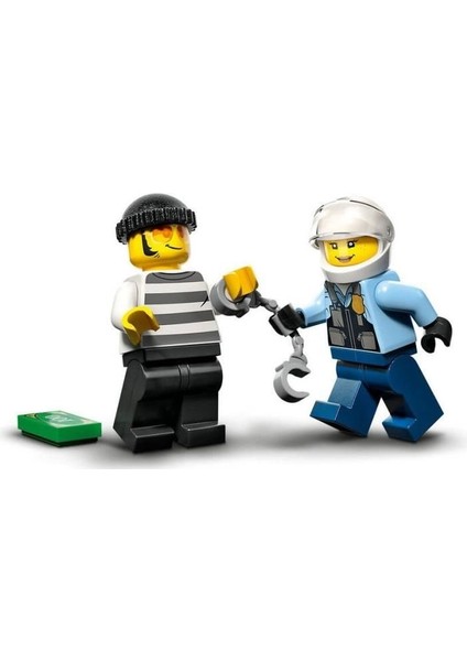 60392 Lego® City - Polis Motosikleti Araba Takibi 59 Parça +5 Yaş modelleri