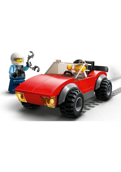 60392 Lego® City - Polis Motosikleti Araba Takibi 59 Parça +5 Yaş fırsatları