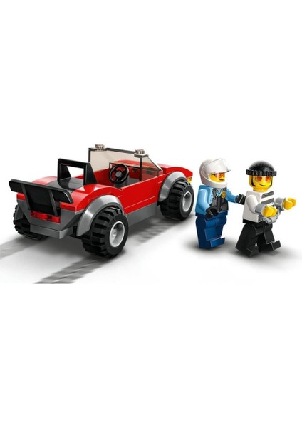 60392 Lego® City - Polis Motosikleti Araba Takibi 59 Parça +5 Yaş indirimleri