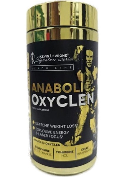 Kevin Levrone Anabolic Oxy Clen (Dmae , Niacin , Guarana )90 Tablet