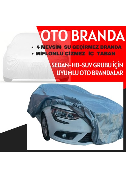 Fiat Palio Hatchback Uyumlu Oto Brandası