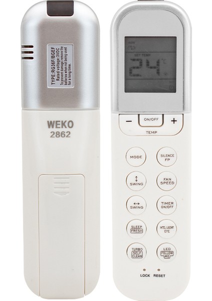 Kl Midea RG36F/BGEF Klima Kumandası (44DEX34)