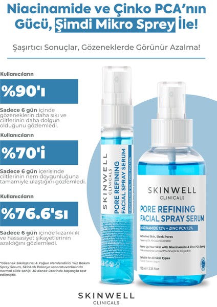 & Yoğun Nemlendirici Yüz Bakım Sprey Serum 100 ml
