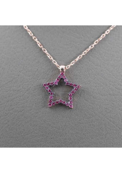 Pink Star Kolye SE-1005