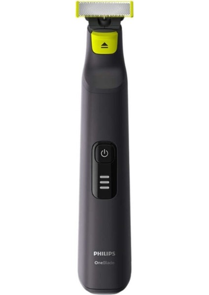1-2 Saat QP6530/16 Oneblade Pro Tıraş Makinesi Şarjlı 1-3 Siyah