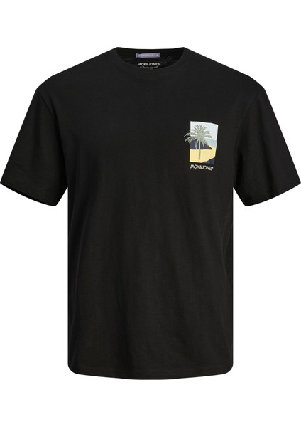 Erkek Gögüste Logo Baskili Kisa Kollu Tisört - Aruba indirimleri