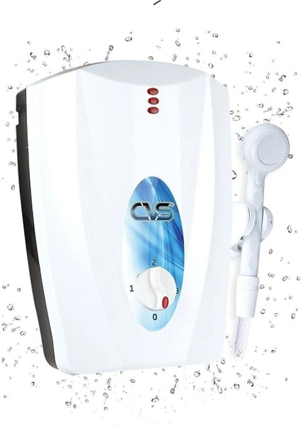 Dn 5265 Armutlu Elektrikli Şofben Elektrikli Beyaz