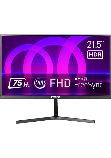 M240 21.5 75Hz 5ms(gtog) Csot Va Freesync+Hdr(Fw) Full Hd Flat Pc LED Monitör