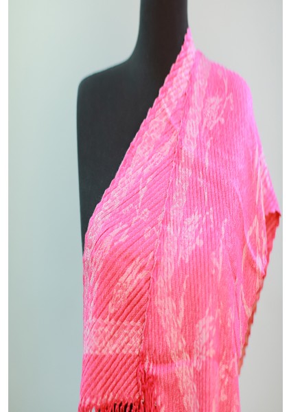 Pembe Bej Pamuk - Viskon Şal fırsatları