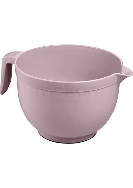 Mikser Kase, Çırpma Kabı, Kulplu Mikser Karıştırma Kabı 3 Litre Krem Mikser Kabı