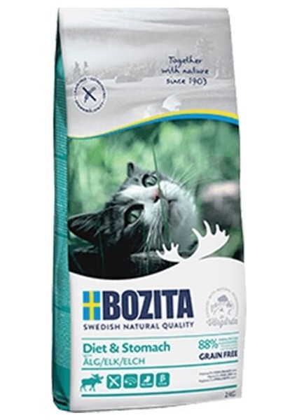 Sensitive Diet Stomach Tahılsız Yetişkin Kedi Maması 10 kg