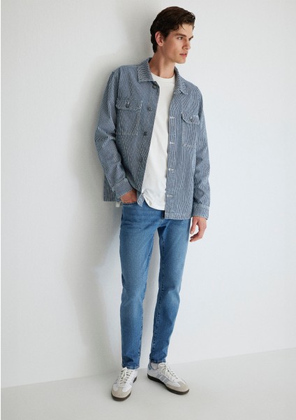 Milan Classic Denim Indigo Mavisi Jean Pantolon0081087652