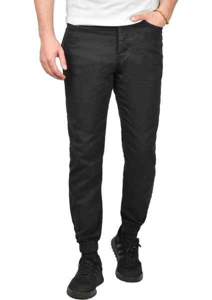 Skinny Fit Likralı Paçası Lastikli Jogger Pantolon 2406451