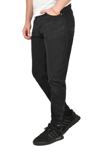 Skinny Fit Likralı Paçası Lastikli Jogger Pantolon 2406451 fırsatları