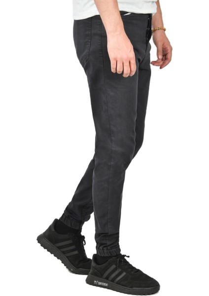 Skinny Fit Likralı Paçası Lastikli Jogger Pantolon 2406451