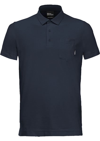 Jack Wolfskin Terral Erkek Kısa Kollu Polo T-Shirt