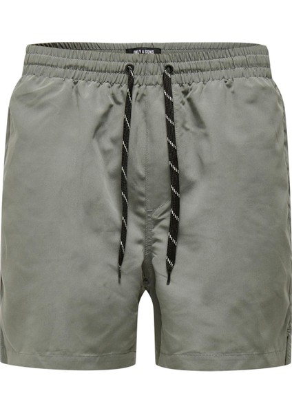 Gri Erkek Şort Mayo Onsted Lıfe Swım Short Gw 1832