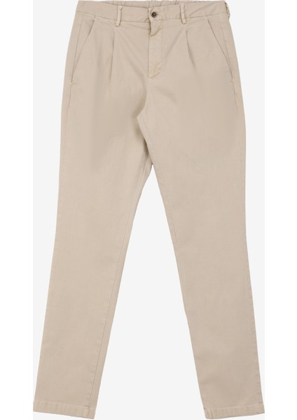 Normal Bel Düz Paça Standart Deve Tüyü Erkek Pantolon BBSS24MPT018