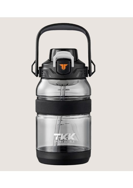 Tkk 1200 ml Tritan Matara Siyah T-1026