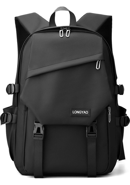 Okul Çantası Yeni Lise Öğrencisi Sırt Çantası Büyük Kapasiteli Moda Trendi Sırt Çantası (Yurt Dışından)