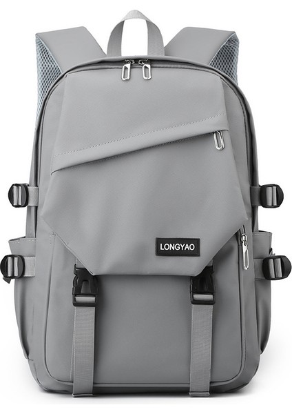 Okul Çantası Yeni Lise Öğrencisi Sırt Çantası Büyük Kapasiteli Moda Trendi Sırt Çantası (Yurt Dışından)