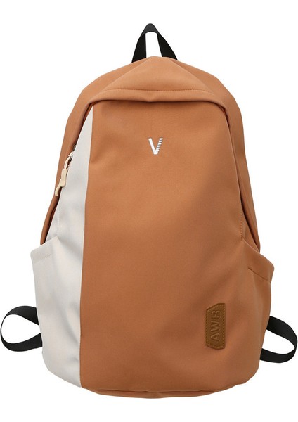 Öğrenci Okul Çantası Basit Büyük Kapasiteli Bilgisayar Sırt Çantası (Yurt Dışından)