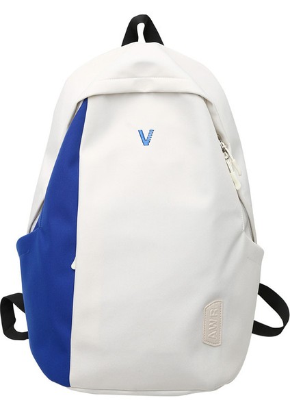 Öğrenci Okul Çantası Basit Büyük Kapasiteli Bilgisayar Sırt Çantası (Yurt Dışından)